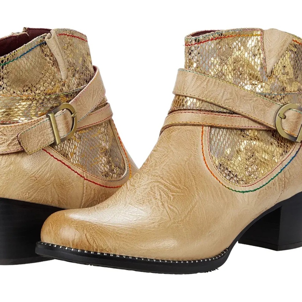 L'Artiste by Spring Step Zhamsha-Shine Boots Size 39 US 8.5